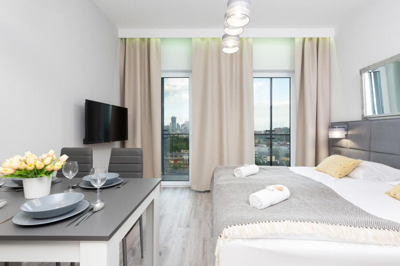 Apartments With Parking Warsaw Business Center By Noclegi Renters المظهر الخارجي الصورة